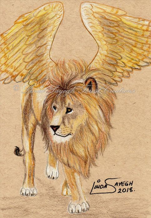 The King of Beasts by Linda Sayegh